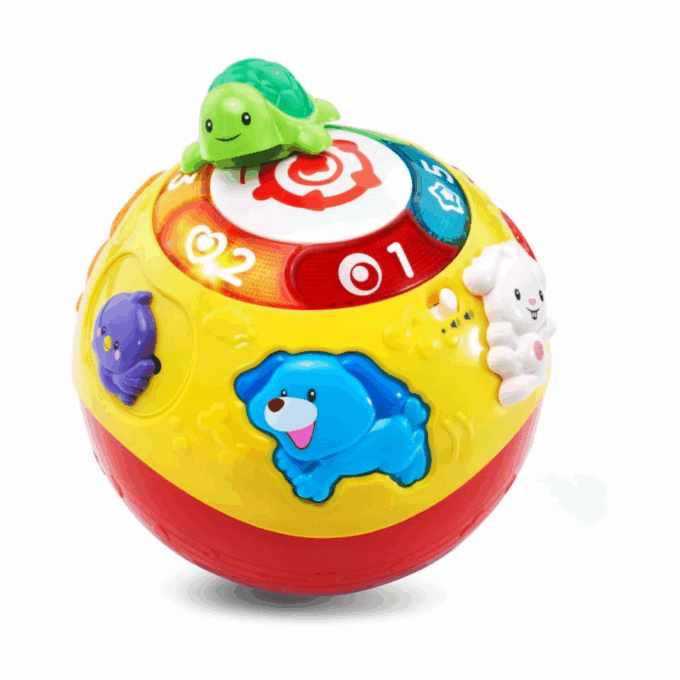 Bola Divertida Luz e Som - Wiggle & Crawl Ball
