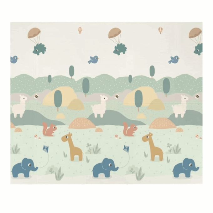 Tapete dobrável Cloudy